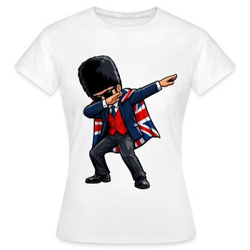Dabbing Brite - Frauen T-Shirt - Weiß - Vorne - AI Model Female 172 dark (172cm)