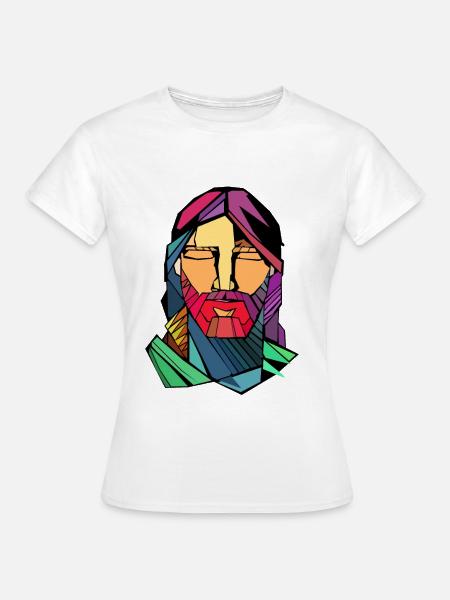 Jesus - Frauen T-Shirt - Weiß
