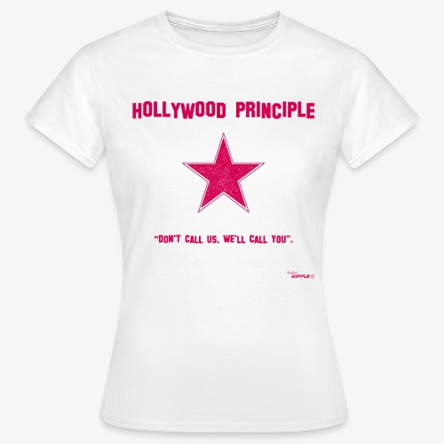 hollywood principle rosa gif - Women's T-Shirt