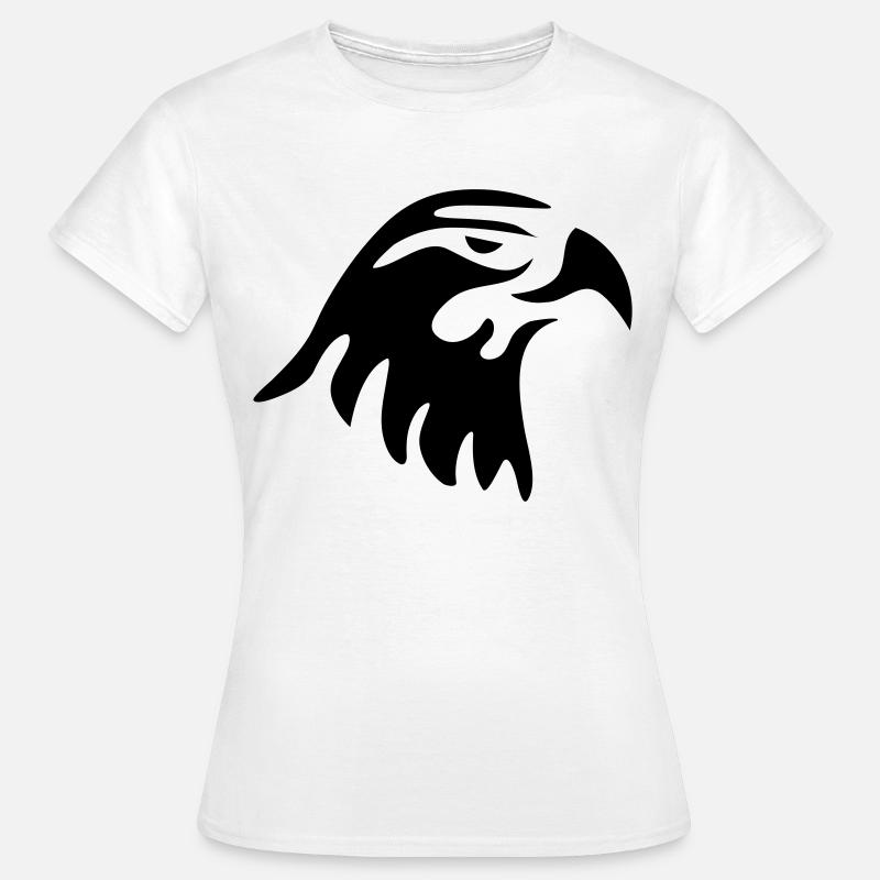eagle head - Women's T-Shirt - white