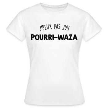 Judo Technique Pourri Waza Humour Judoka - T-shirt Femme - blanc - Devant - AI Model Female 172 dark (172cm)