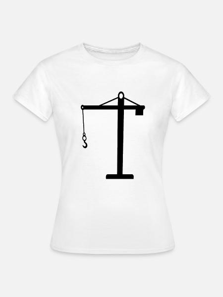 grue - T-shirt Femme - blanc