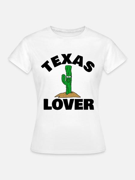 Texas Lover - Frauen T-Shirt - Weiß