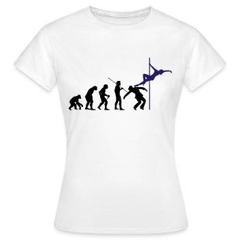 Pole Dance Dancing Pole Dance Pole Dancing pole - Women's T-Shirt - white - Front - AI Model Female 172 dark (172cm)