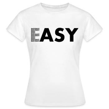 FACILE - T-shirt Femme - blanc - Devant - AI Model Female 172 dark (172cm)