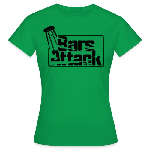 BarsAttack Black Logo - Frauen T-Shirt