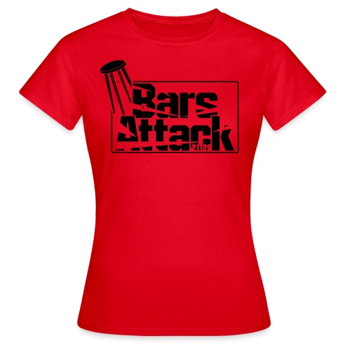 BarsAttack Black Logo - Frauen T-Shirt