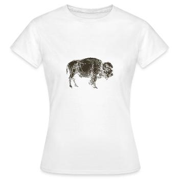 Wildtiere - Frauen T-Shirt - Weiß - Vorne - AI Model Female 172 dark (172cm)