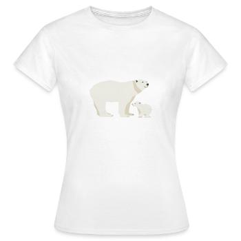 Wildtiere - Frauen T-Shirt - Weiß - Vorne - AI Model Female 172 dark (172cm)