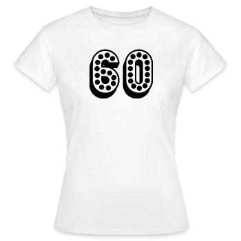 JAHRESTAG. ALLES GUTE ZUM GEBURTSTAG - Frauen T-Shirt - Weiß - Vorne - AI Model Female 172 dark (172cm)
