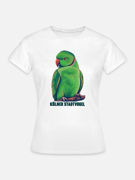 Kölner Stadtvogel - Frauen T-Shirt - Weiß