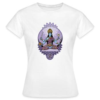 Kali, la mère du monde de l’hindouisme - T-shirt Femme - blanc - Devant - AI Model Female 172 dark (172cm)