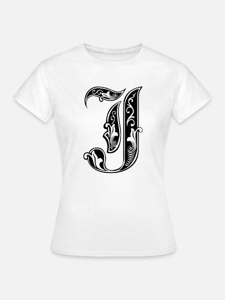 J - Women's T-Shirt - white