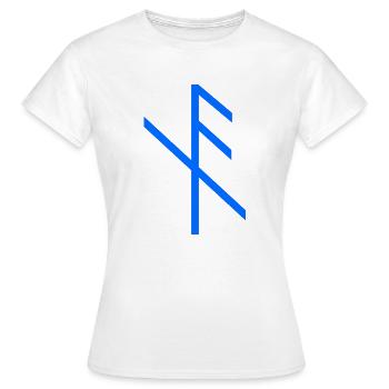 Réussite aux cours et aux examens - T-shirt Femme - blanc - Devant - AI Model Female 172 dark (172cm)