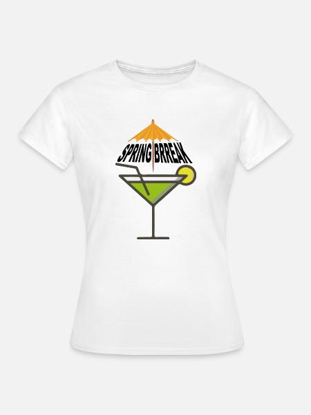 Spring Break - Frauen T-Shirt - Weiß