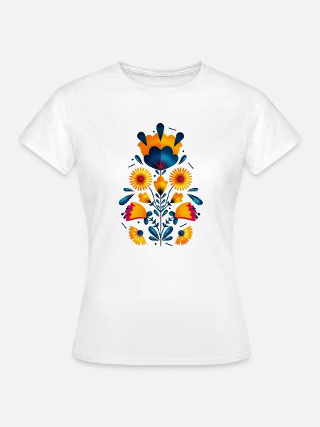 COMPOfiori - Frauen T-Shirt - Weiß
