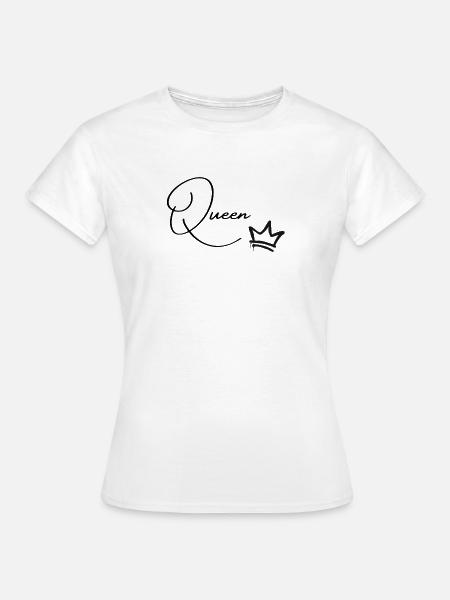 Queen - Frauen T-Shirt - Weiß