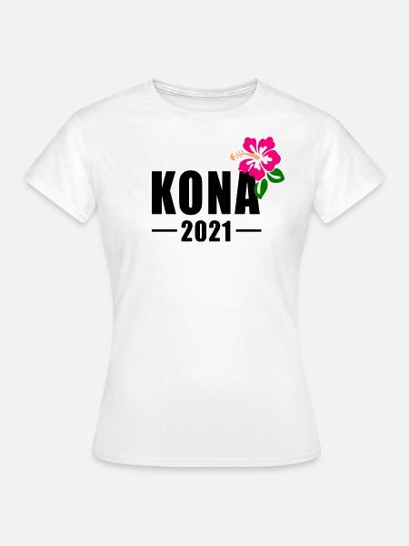 TRIATHLON KONA 2021 - Frauen T-Shirt - Weiß
