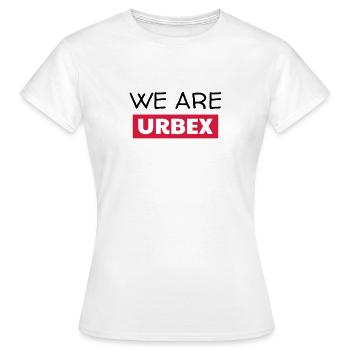 Urbex / Urban Exploration / Explorer / Cataphile - Women's T-Shirt - white - Front - AI Model Female 172 dark (172cm)