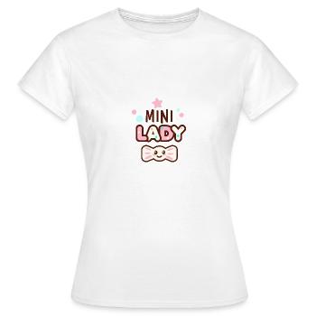 Petite fille - fille / enfant bébé - T-shirt Femme - blanc - Devant - AI Model Female 172 dark (172cm)