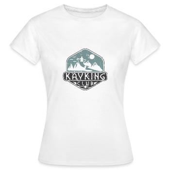 Wassersport - Frauen T-Shirt - Weiß - Vorne - AI Model Female 172 dark (172cm)