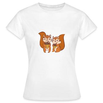 Wildtiere - Frauen T-Shirt - Weiß - Vorne - AI Model Female 172 dark (172cm)