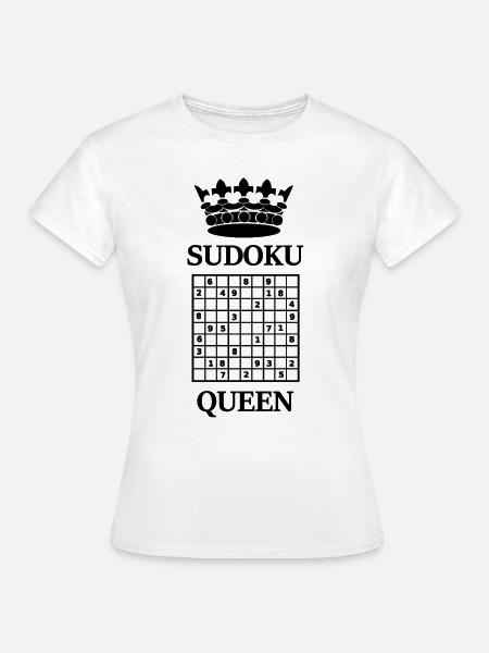Sudoku - Frauen T-Shirt - Weiß