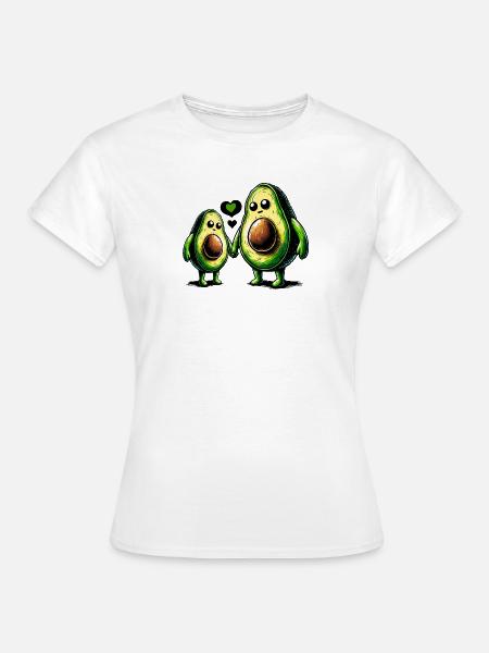 Avocouple, das alles zusammenhält - Frauen T-Shirt - Weiß