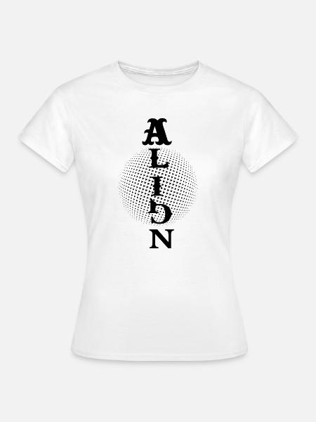 Frieden – Spirituelle Energie - Frauen T-Shirt - Weiß