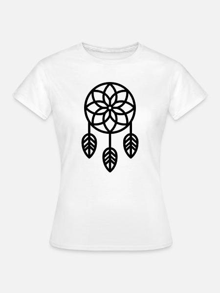 Traumfänger - Frauen T-Shirt - Weiß