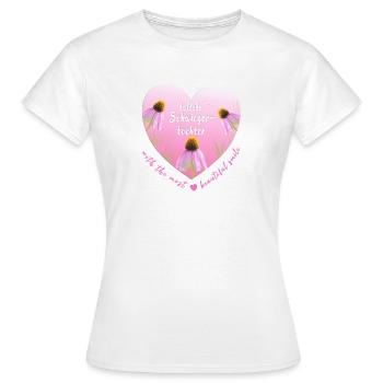 tollste Schwiegertochter - Frauen T-Shirt - Weiß - Vorne - AI Model Female 172 dark (172cm)