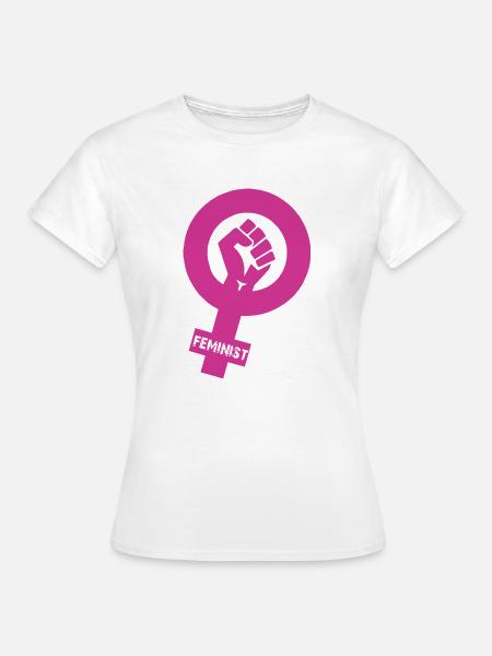 Feministin - Feministin - Frauen T-Shirt - Weiß
