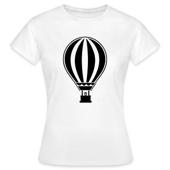 Balloon - Women's T-Shirt - white - Front - AI Model Female 172 dark (172cm)