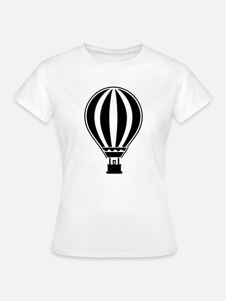 Luftballon - Frauen T-Shirt - Weiß