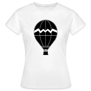 Balloon - Women's T-Shirt - white - Front - AI Model Female 172 dark (172cm)