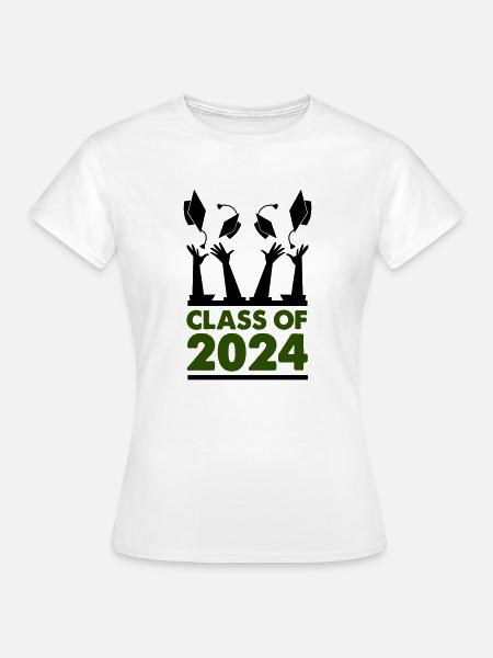 class of 2024 - Frauen T-Shirt - Weiß