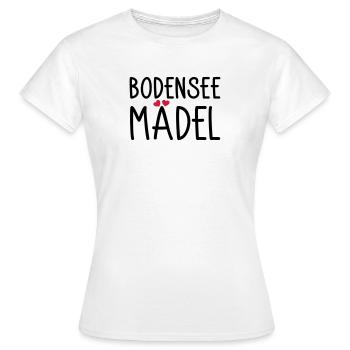 Les filles du lac de Constance - T-shirt Femme - blanc - Devant - AI Model Female 172 dark (172cm)