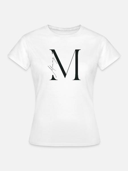 Großes M für Mama - Frauen T-Shirt - Weiß