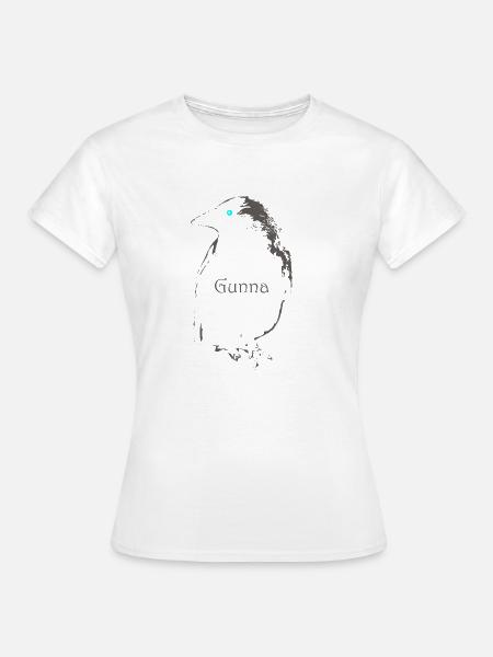 Gunni - Frauen T-Shirt - Weiß