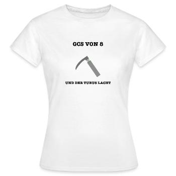 Anesthésiste, médecins ambulanciers - T-shirt Femme - blanc - Devant - AI Model Female 172 dark (172cm)