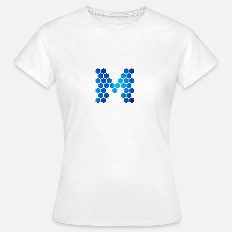 m hex logo - Women's T-Shirt - white