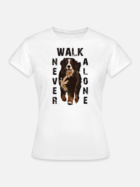 Bernese mountain dog - Vrouwen T-shirt - wit