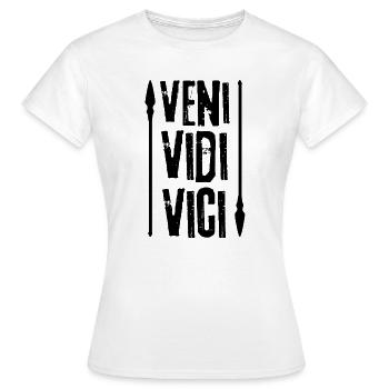 Veni Vidi vici Italy - Frauen T-Shirt - Weiß - Vorne - AI Model Female 172 dark (172cm)