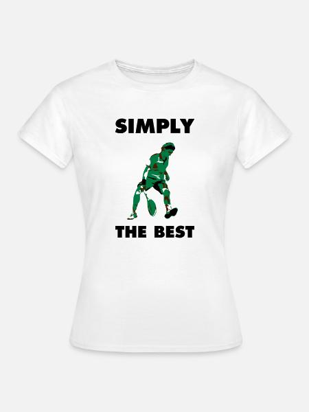 SIMPLY THE BEST - Women's T-Shirt - white