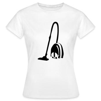 aspirateur - T-shirt Femme - blanc - Devant - AI Model Female 172 dark (172cm)