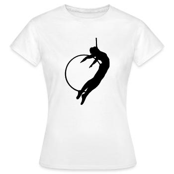 Aerial hoop - Titanic - Women's T-Shirt - white - Front - AI Model Female 172 dark (172cm)
