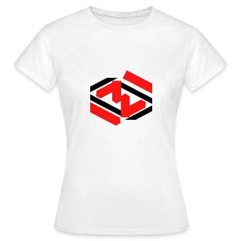 Klatschen - Frauen T-Shirt - Weiß - Vorne - AI Model Female 172 dark (172cm)
