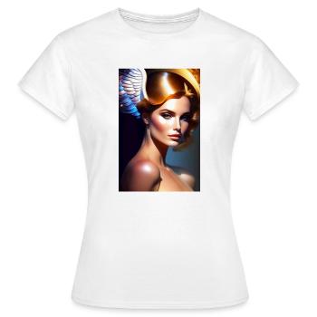 Angel - Women's T-Shirt - white - Front - AI Model Female 172 dark (172cm)
