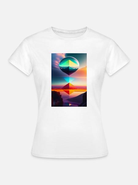 Magie und Farbe - Frauen T-Shirt - Weiß