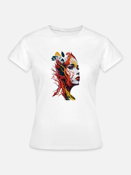 Die Erden-Frau-Union - Frauen T-Shirt - Weiß